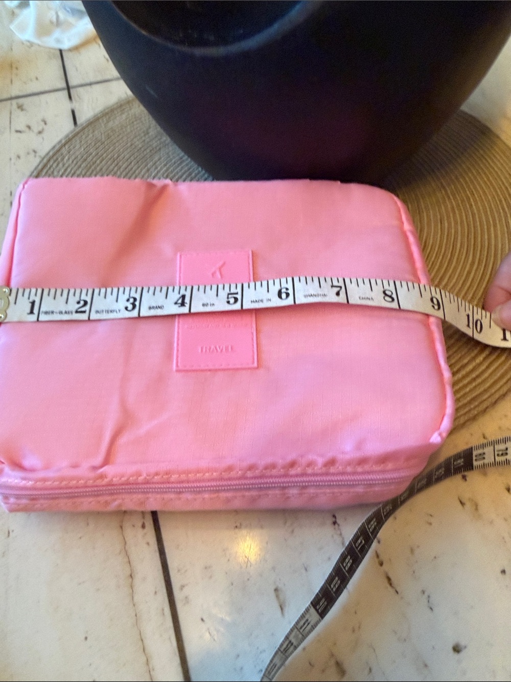 NWT ravel Pink Travel Multi Pouch Organizer ver.2 9"x7" - Picture 9 of 10